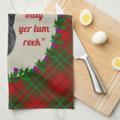 Cumming Scottie Hond Keuken Handdoek (Quarter Fold)