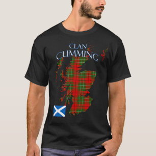 Cumming Scottish Clan Tartan Scotland T-shirt