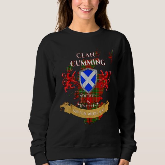 Cumming Scottish Family Clan Middle Ages Mischief Trui (Voorkant)