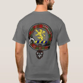 Cumming Tartan Clan Badge T-shirt (Achterkant)