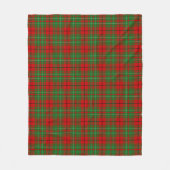 Cumming Tartan Fleece Deken (Voorkant)