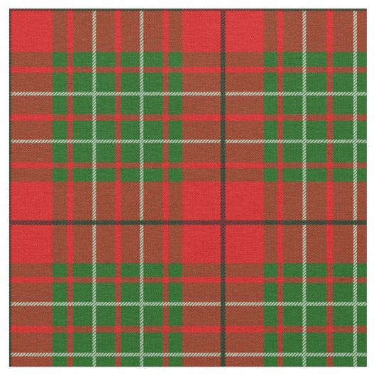 Cumming Tartan Print Stof (Close Up)