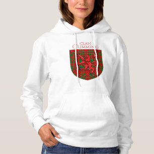 Cumming Tartan Scottish Play Lion Rampant Hoodie