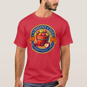 Cummins Cider Volwassen Humor Drank Novelties - ku T-shirt