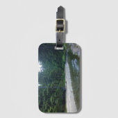 Cummins Creek in Neptune State Park, OF Bagagelabel (Voorkant (verticaal))