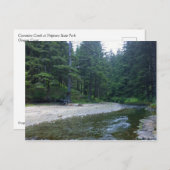 Cummins Creek in Neptune State Park, OF Briefkaart (Voorkant / Achterkant)