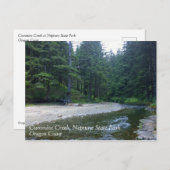 Cummins Creek in Neptune State Park, OF Briefkaart (Voorkant / Achterkant)