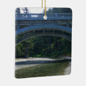 Cummins Creek in Neptune State Park, OF Keramisch Ornament (Rechts)