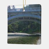 Cummins Creek in Neptune State Park, OF Keramisch Ornament (Links)