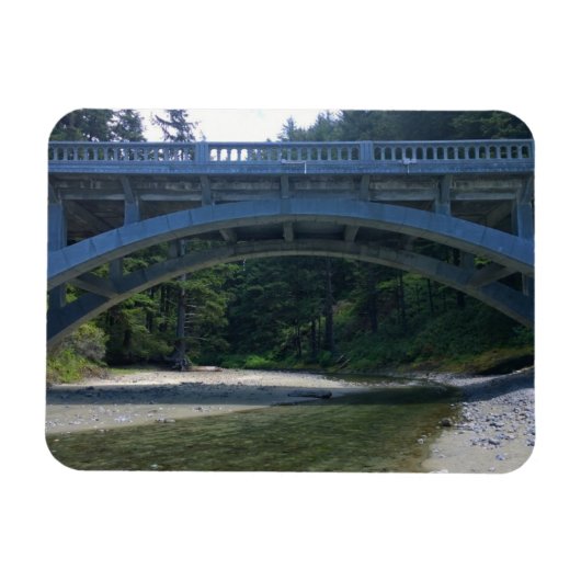 Cummins Creek in Neptune State Park, OF Magneet (Horizontaal)