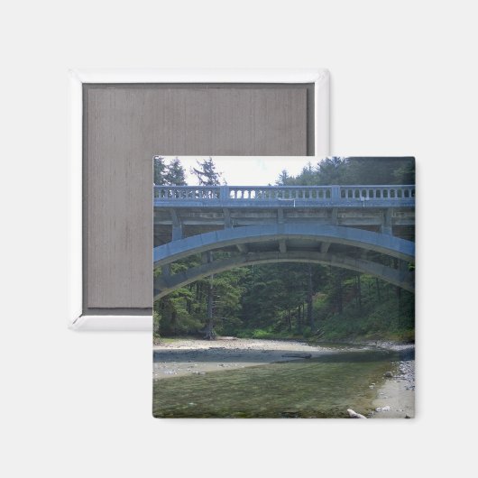 Cummins Creek in Neptune State Park, OF Magneet (Voorkant / Achterkant)