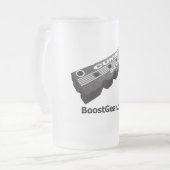 Cummins Turbo Diesel Beer Glass Matglas Bierpul (Voorkant links)