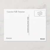 Cummins Waterfall Briefkaart (Achterkant)