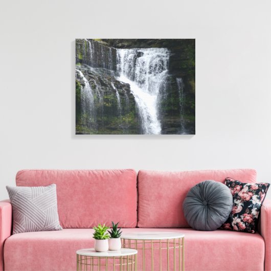 Cummins watervallen canvas afdruk (Insitu (Woonkamer))
