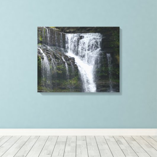 Cummins watervallen canvas afdruk (Insitu (Houten vloer))