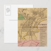 Cumminsville, Ohio Briefkaart (Voorkant / Achterkant)