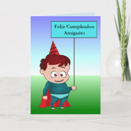 Cumpleaños Amiguito Kaart
