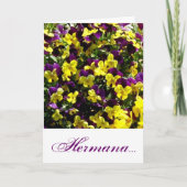 Cumpleaños de la Hermana Kaart (Voorkant)