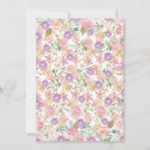 Cumpleaños de la Princesa Kaart (Achterkant)