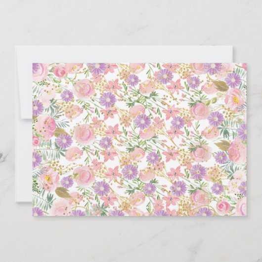 Cumpleaños de la Princesa Kaart (Achterkant)