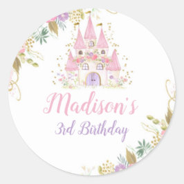 Cumpleaños de la Princesa Ronde Sticker