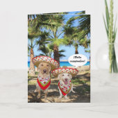 Cumpleaños ¡ Feliz! Kaart (Voorkant)