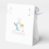 Cumpleaños Llama Bedankdoosjes (Achterkant)