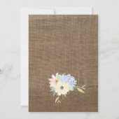 Cumpleaños sorpresa de Abuelita Spanish Invites Kaart (Achterkant)