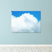 Cumulonimbus Clouds Canvas Afdruk (Insitu (Houten vloer))