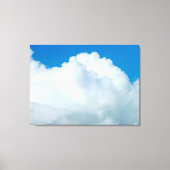 Cumulonimbus Clouds Canvas Afdruk (Voorkant)