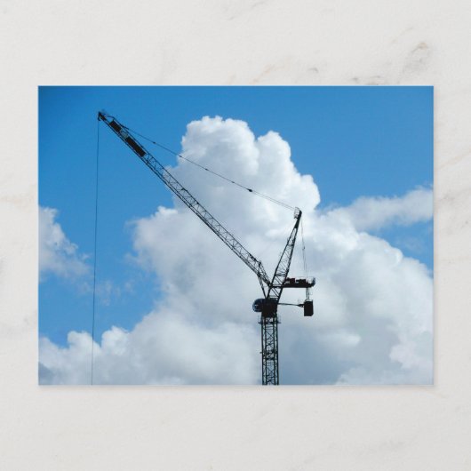 Cumulonimbus Crane Briefkaart (Voorkant)
