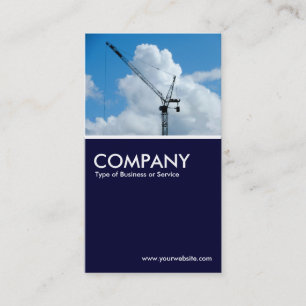 Cumulonimbus Crane - Donkere marine Visitekaartje