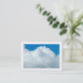Cumulonimbus (grens) visitekaartje (Staand voorkant)