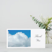Cumulonimbus - Hartelijk dank Bedankkaart (Staand voorkant)