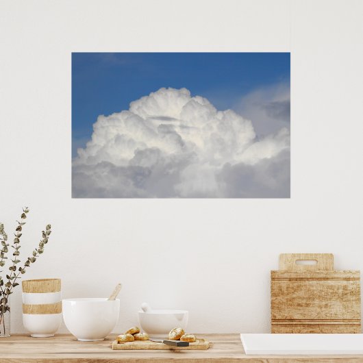 Cumulonimbus Poster (Keuken)