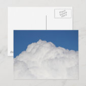 Cumulus Cloud Briefkaart (Voorkant / Achterkant)