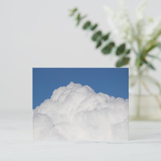 Cumulus Cloud Briefkaart (Staand voorkant)