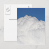 Cumulus Cloud Briefkaart (Voorkant / Achterkant)