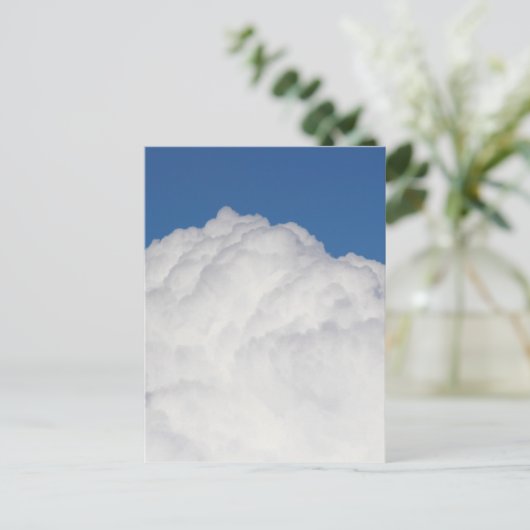 Cumulus Cloud Briefkaart (Staand voorkant)