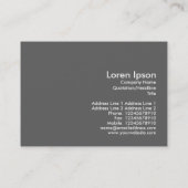 Cumulus Cloud (Gecombineerd) Visitekaartje (Achterkant)