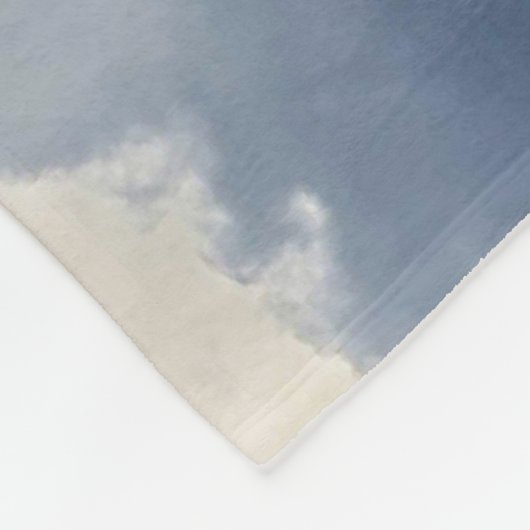 Cumulus Cloud Group Balloon Fleece Deken (Hoek)