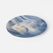 Cumulus Cloud Group Papieren Bordje (Gekanteld)