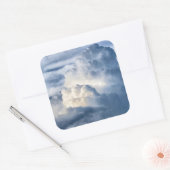 Cumulus Cloud Group Vierkante Sticker (Envelop)