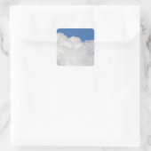 Cumulus Cloud II Vierkante Sticker (Tas)