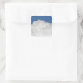 Cumulus Cloud Vierkante Sticker (Tas)