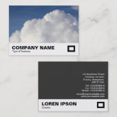 Cumulus Cloud Visitekaartje (Voorkant / Achterkant)