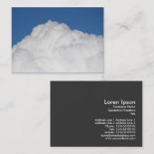 Cumulus Cloud Visitekaartje (Voorkant / Achterkant)
