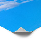 cumuluswolken boven het westen van Antarctica Poster (Hoek)