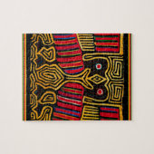 Cuna Indian Mola Duck Design Legpuzzel (Horizontaal)