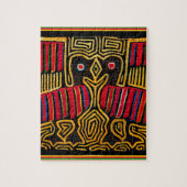 Cuna Indian Mola Duck Design Legpuzzel (Verticaal)